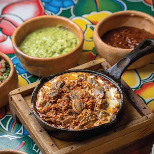 Big Game Chori-Queso Party Dip Set by Bricia Lopez of Guelaguetza