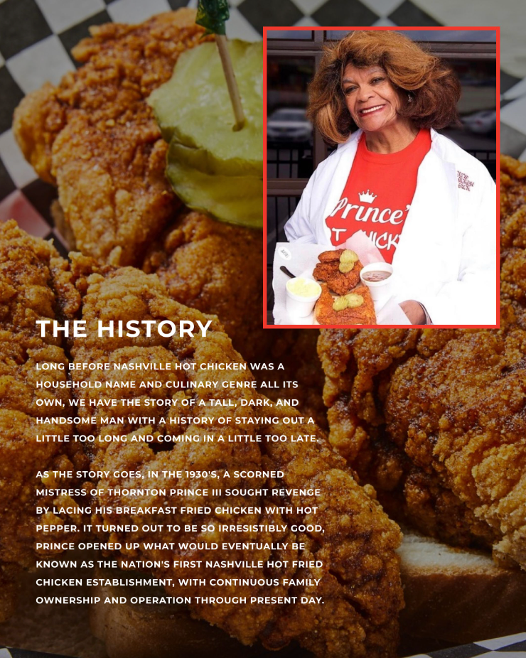 A Grand Southern Feast in Honor of Ms. Andre Prince-Jeffries, Nashville Hot Chicken Royalty