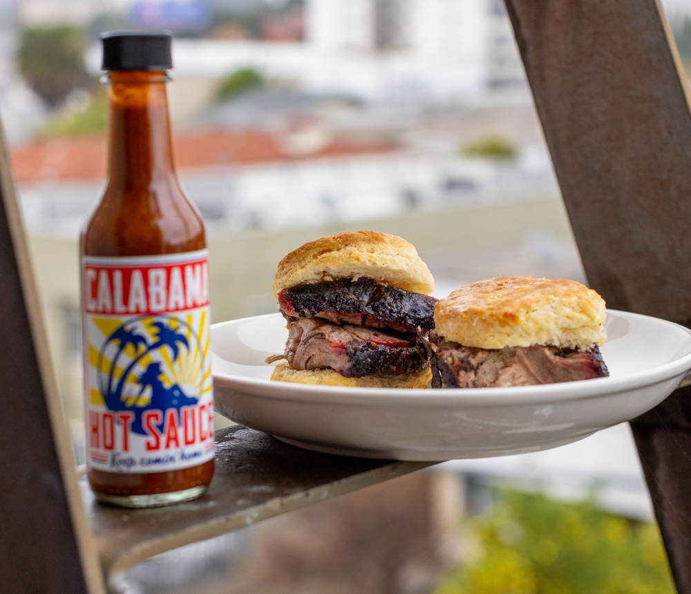 BISCUITS N’ BRISKET IN A BUCKET, BY CALABAMA X SLAB