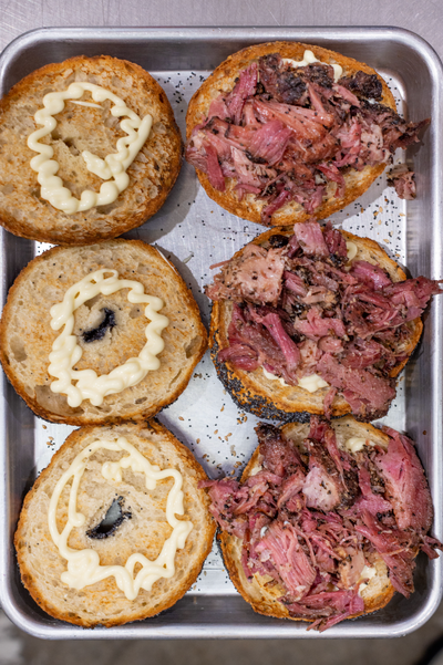 The Notorious P.E.C. by The Bad Jew X Layla Bagels