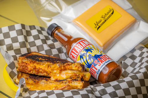 Paradise Found: A NEW SCHOOL Pimento Cheese Breakfast Sando by Calabama and Chef Eric Greenspan