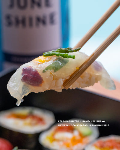 Hawaii Vibes Nigiri Roll Box, by Soosh! x JuneShine