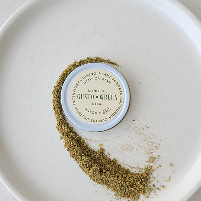 Limited Edition Gusto Green Hemp Za’atar Spice Blend: Batch #001