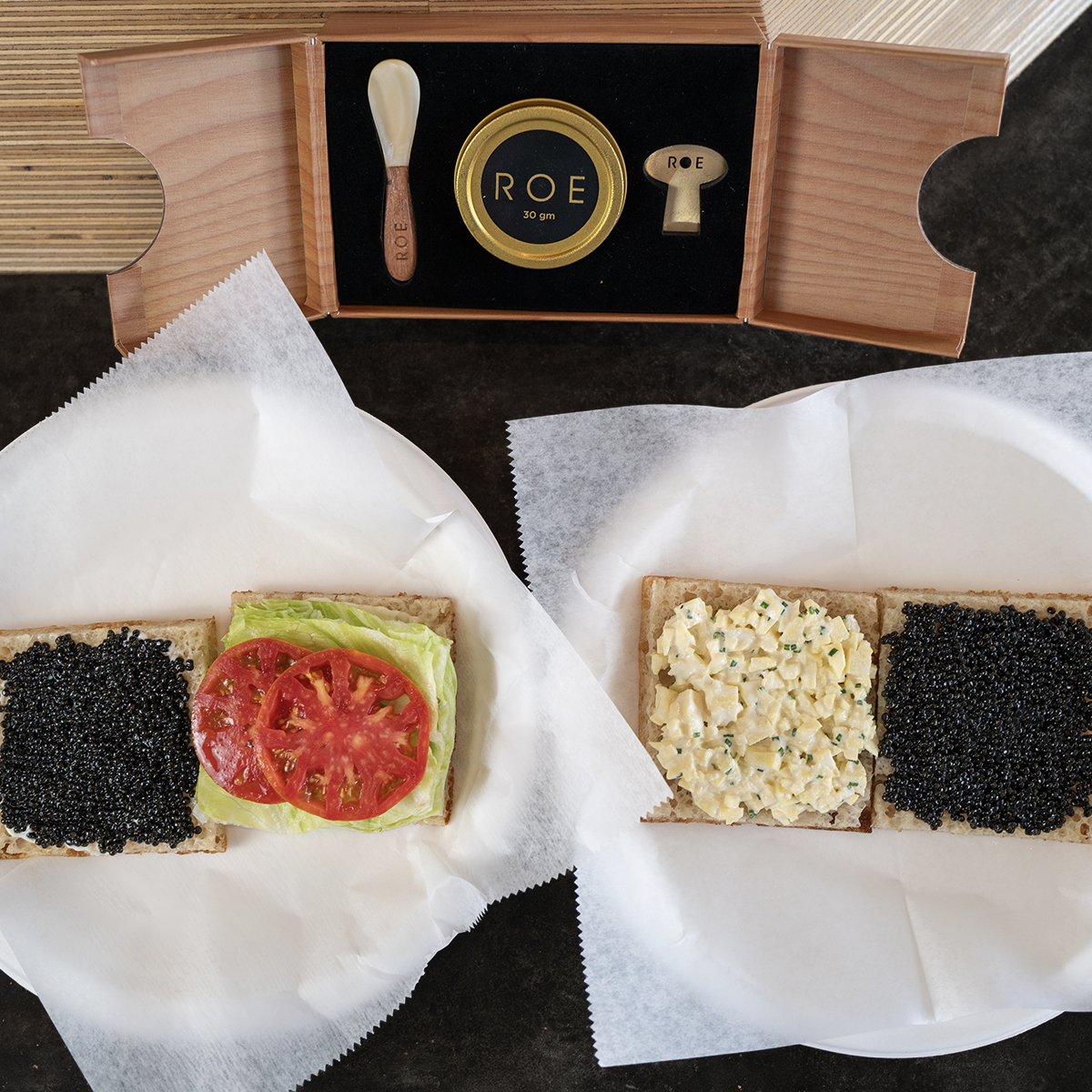 The YOLO Caviar "C.L.T." by Bread Head and Roe Caviar