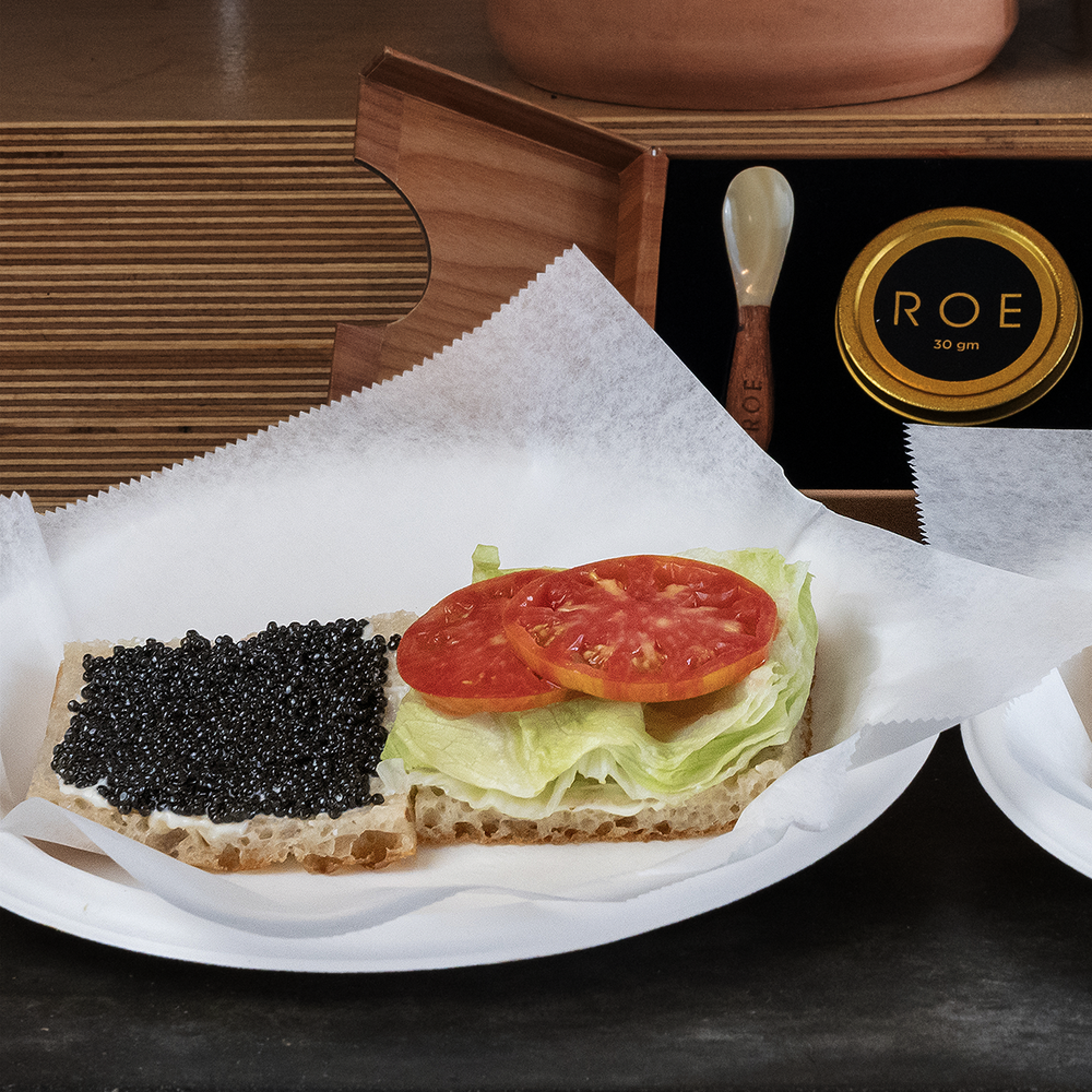 The YOLO Caviar "C.L.T." by Bread Head and Roe Caviar