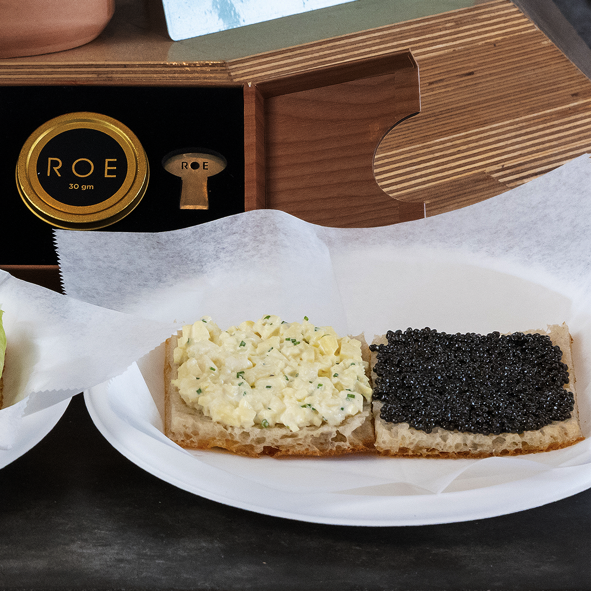 The YOLO Caviar "C.L.T." by Bread Head and Roe Caviar