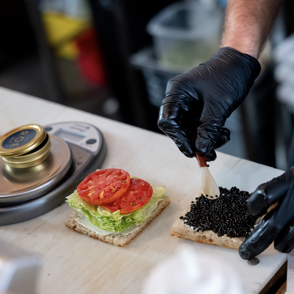 The YOLO Caviar "C.L.T." by Bread Head and Roe Caviar