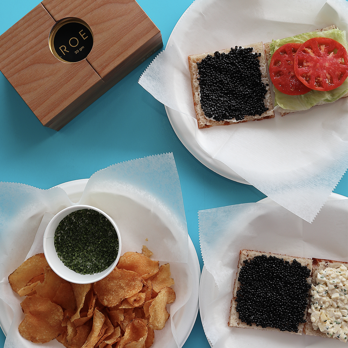 The YOLO Caviar "C.L.T." by Bread Head and Roe Caviar
