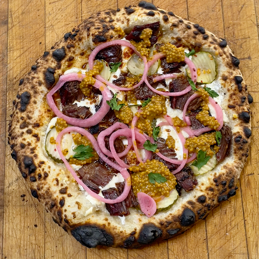 The 4th of July on A Pie - Limited-Edition BBQ Brisket Pizza
