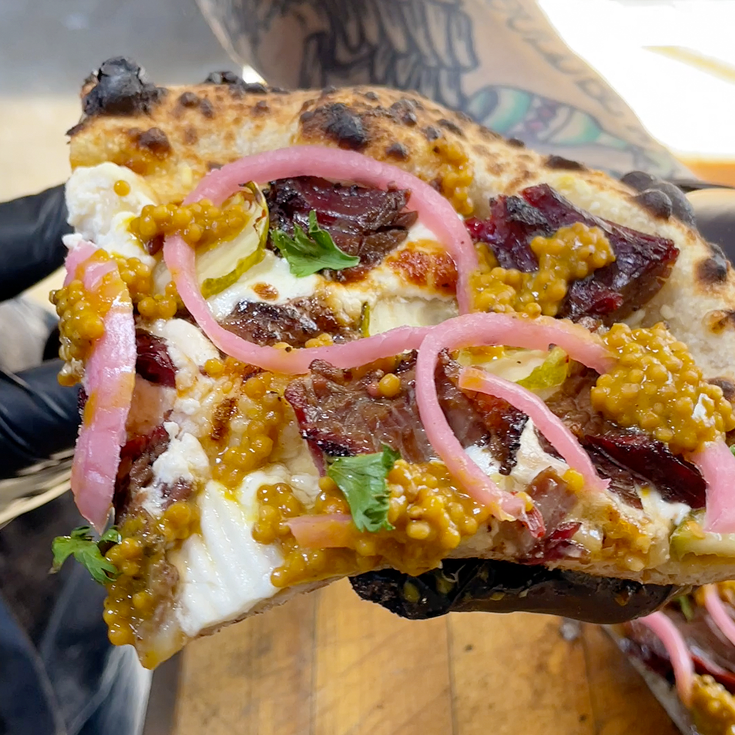 The 4th of July on A Pie - Limited-Edition BBQ Brisket Pizza