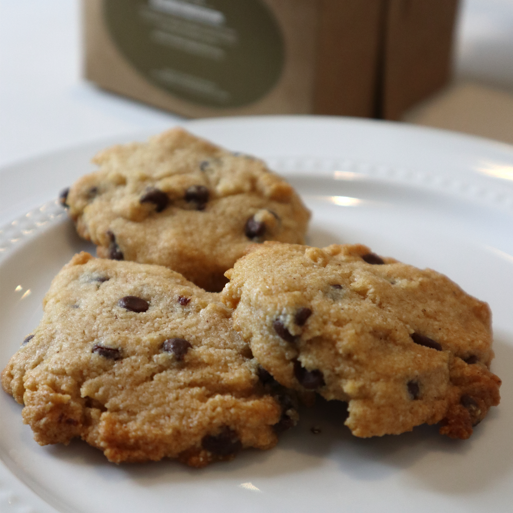 Grain-Free Chewy Chocolate Chip Cookies