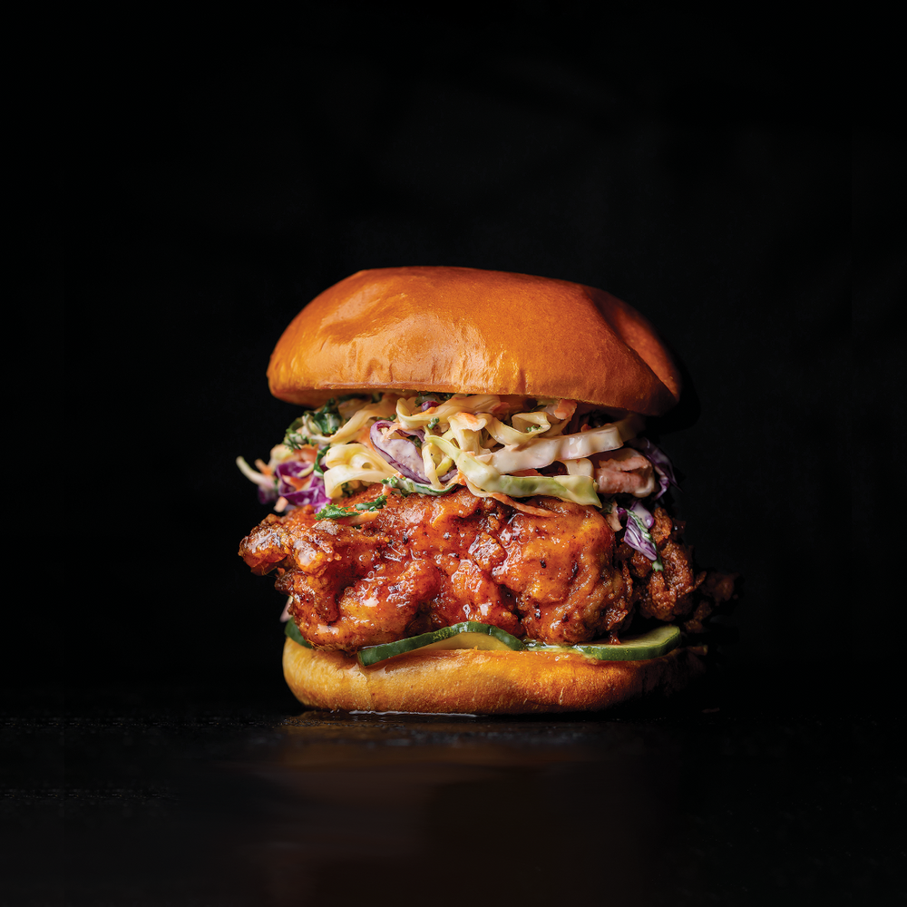 Fried Chicken Sandwich "Hippie Meal" by Le Coupe X JuneShine