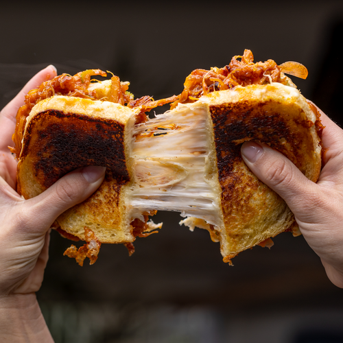 The $15,000 Grilled Cheese + New JuneShine Flavor, by AM Smash