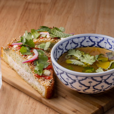 Shrimp Toast, by Chef Casey Felton