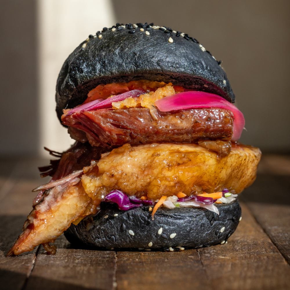 Rubie Live at JuneShine: Wagyu "Bully Beef" Sando Plus Limited-Edition JuneShine flavor Blueberry Ginger