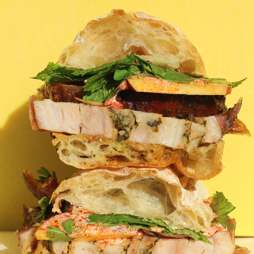 PORK & PEACHES: by Ggiata X Flatpoint BBQ