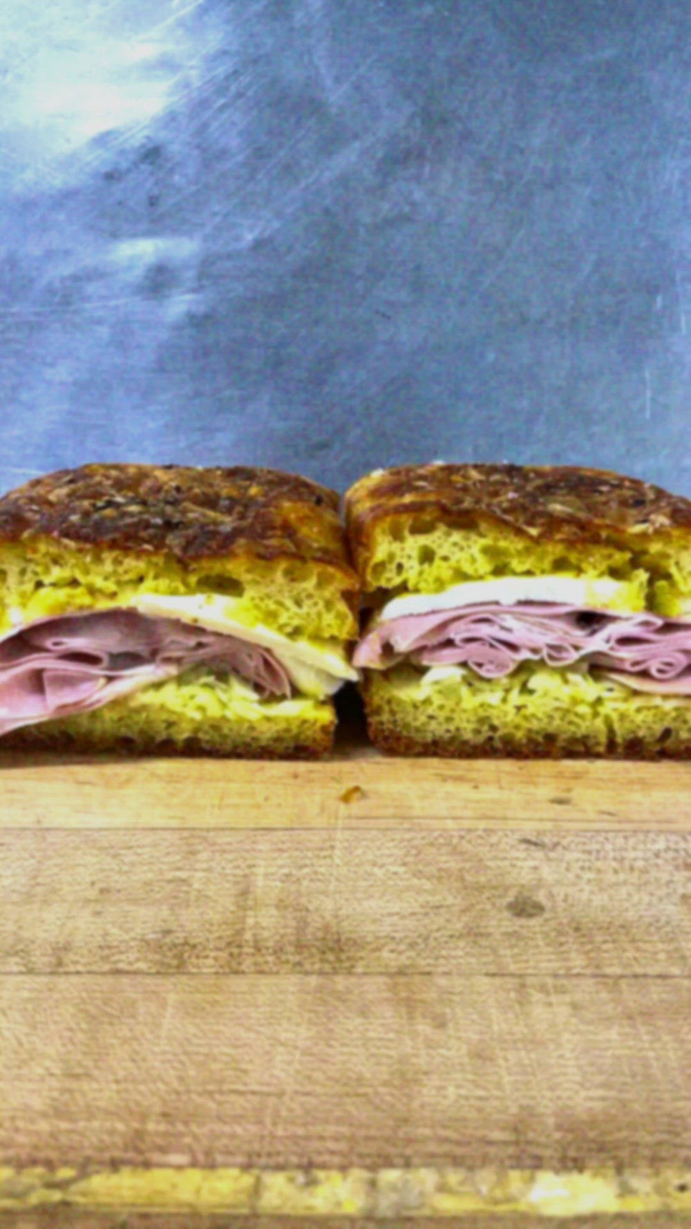 The Ultimate Mortadella Focaccia Sandwich by Travis Passerotti