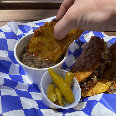 Limited Edition Italian Beef Quesatacos by Comfy Pup