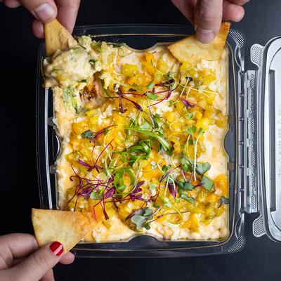 Big Game BBQ 7 Layer Dip by Burt Bakman of SLAB