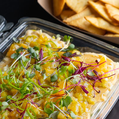 Big Game BBQ 7 Layer Dip by Burt Bakman of SLAB