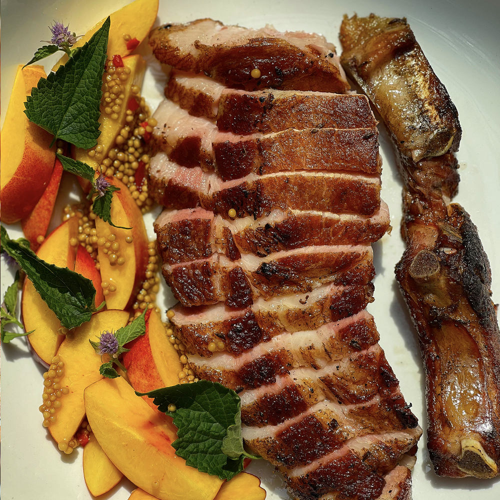 Deliciously Unkosher Smoked Porkstrami Chop by The Bad Jew