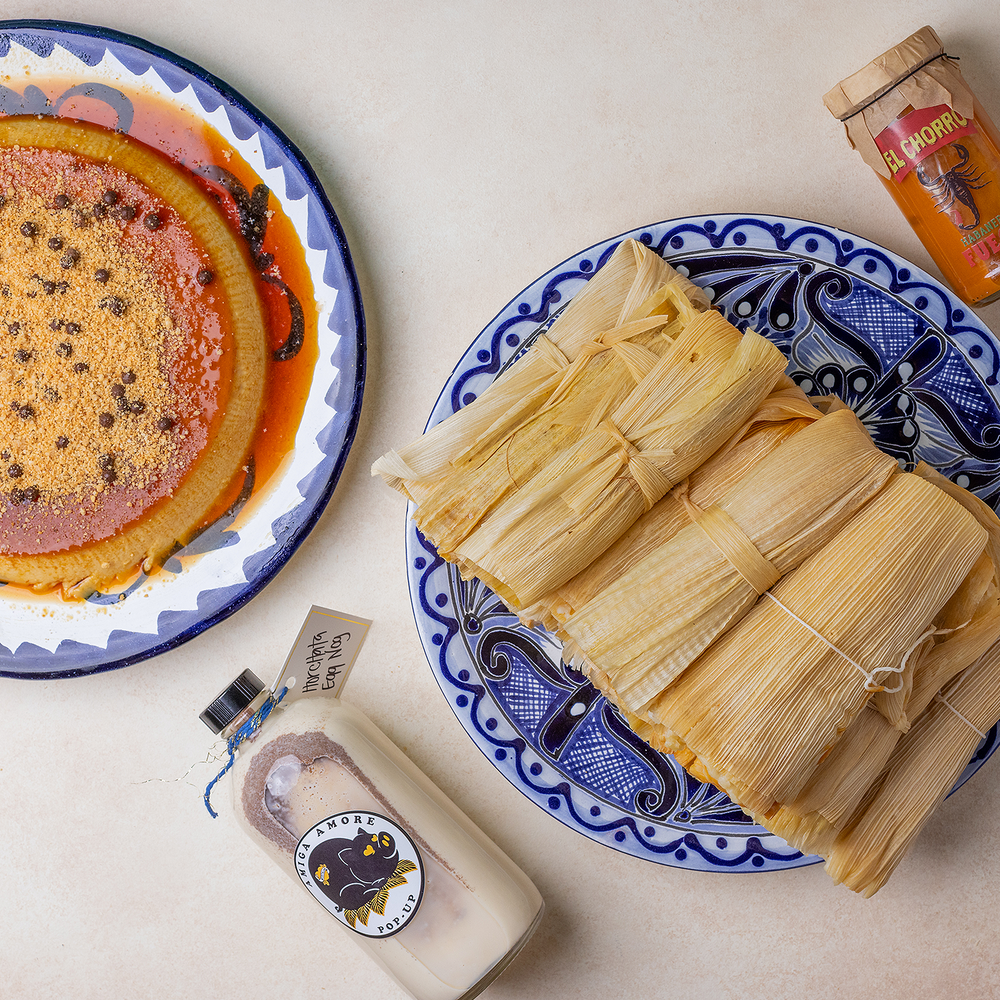 La Tamalada Italiana: Holiday Tamale Feast for 4 by Amiga Amore